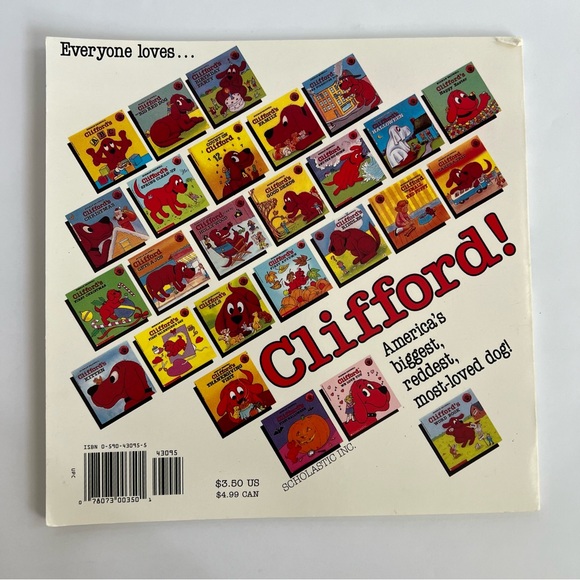 Norman Bridwell Clifford’s Word Book paperback children’s reading learning book - Picture 3 of 17